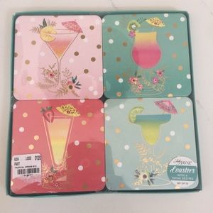 Summer cocktail Coasters New